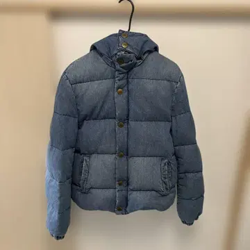 AKM 데님 블루 다운 자켓
