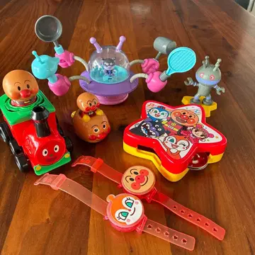 새상품급 호빵맨 완구 7세트