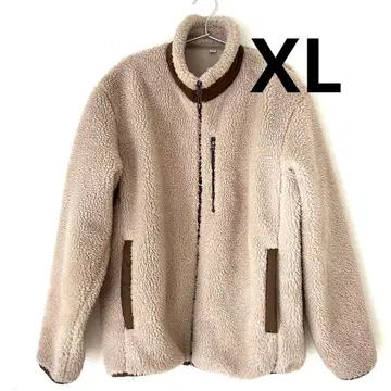 UNIQLO 방풍 아우터 플리스 자켓 베이지 XL