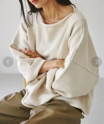 todayful 투디풀/풀오버 니트 화이트