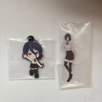 제일복권 체인소 맨 레제 편 아크릴 스탠드&러버 참 세트