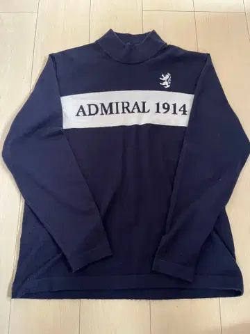 Admiral 네이비 모크넥 L