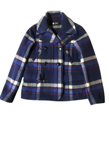 TMT 00s 멜톤 쇼트 P-코트 M 사이즈 y2k