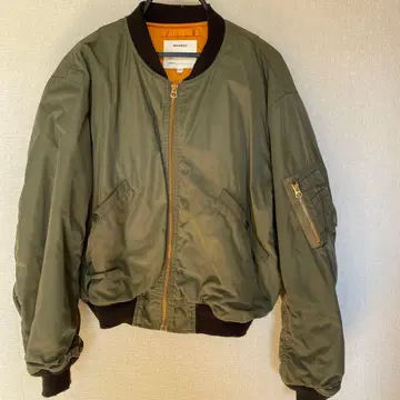 moussy 데미지 가공 MA-1 자켓 Free 사이즈