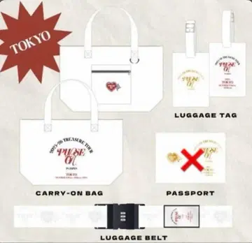 TREASURE 프리미엄 시트 업그레이드 혜택 도쿄 화이트 화이트