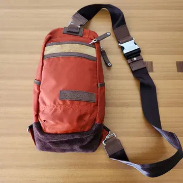 오렌지 바디백 숄더백