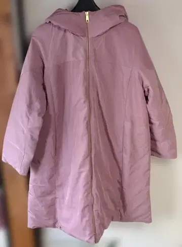 SALON Pixie Heart 후드 부착 롱 다운 코트 LL 사이즈