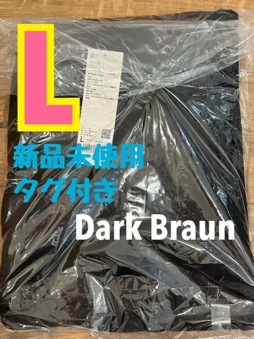 UNIQLO U 브러쉬드 맨투맨 와이드 팬츠 다크 브라운 L