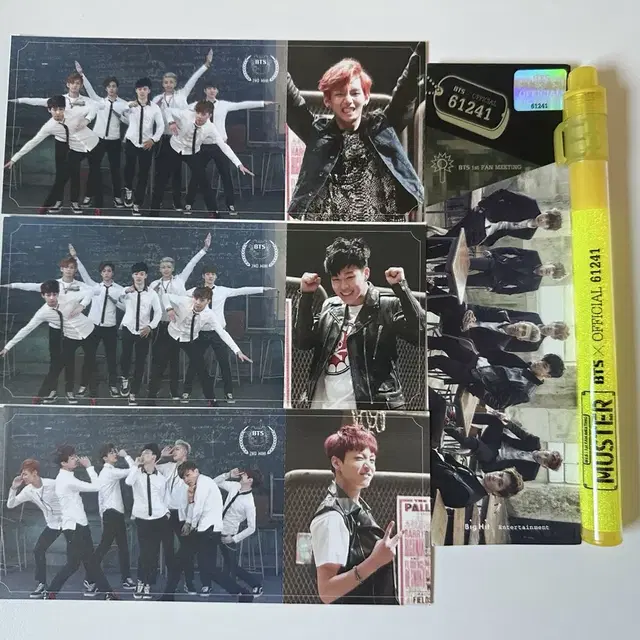 방탄 1기 머스터 응원봉 외 데뷔 초 굿즈(희귀템)