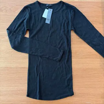 블랙 리브 긴팔 T셔츠 M