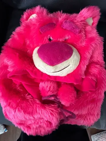 랏소 핑크 퍼 캡