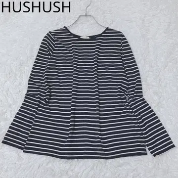 해시 애쉬 보더 크루넥 캐주얼 티셔츠 블랙 3