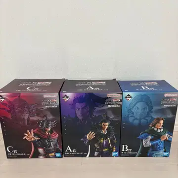 [미개봉 새상품] 제일복권 킹덤 A상 환기/B상 등/C상 왕전 3체 세트