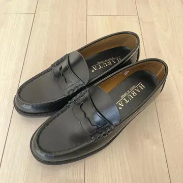 HARUTA ARVIN 블랙 로퍼 일본제 26cm 하루타