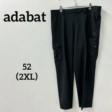 adabat 남성용 카고 팬츠 52 사이즈 블랙