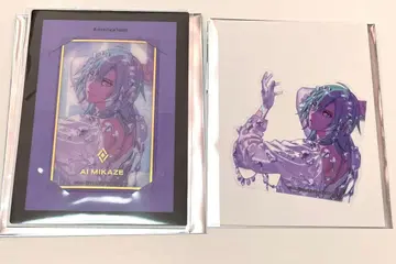 미카제 아이 솔로 앨범 비쥬카 클리어 스티커