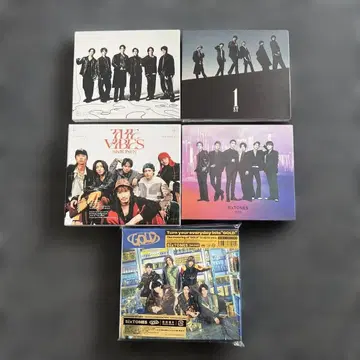 SixTONES 앨범 5개 세트