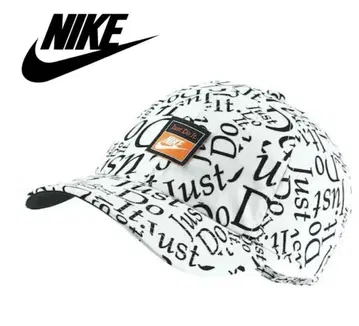 Nike Just Do It 로고 영문 프린트 캡