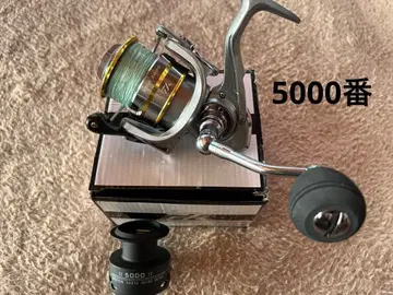 스피닝 릴 5000번 미사용품 라인 예비 스풀 포함