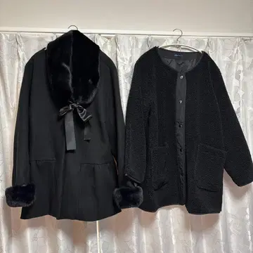 빅 사이즈 아우터 묶음 판매 여성용 Re-J 시마무라 코트