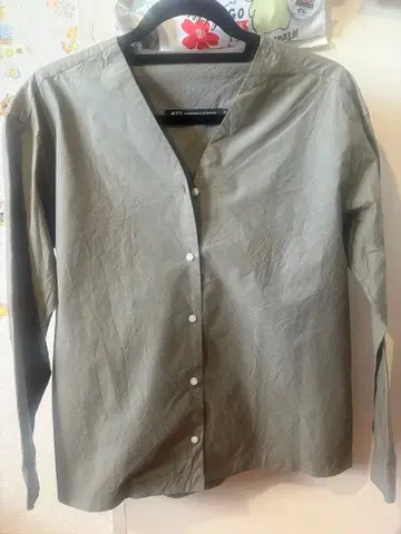NICO 니콜슨앤드니콜슨 셔츠 카키 사이즈 38