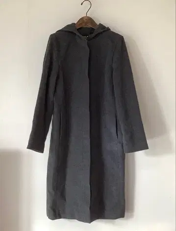 FEMICRAFT 후드 롱 코트 13AR 울