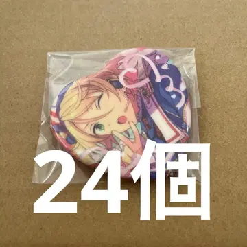 [ 24시간 이내 발송 ] 시라토리 아이라 화이트데이 캔뱃지 하트 캔