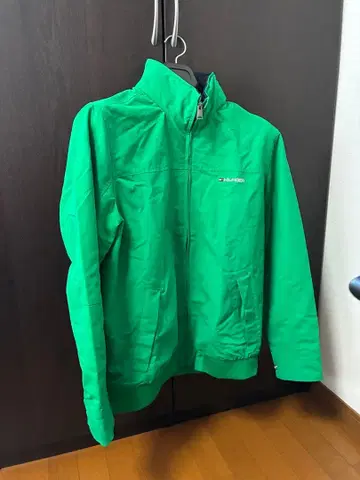 TOMMY HILFIGER 나일론 자켓 아우터 그린