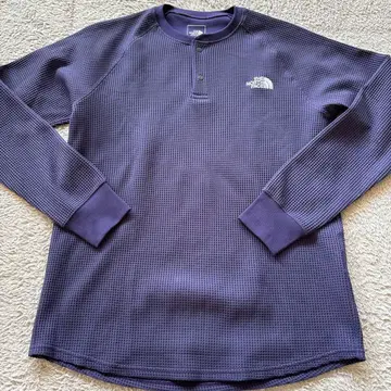 THE NORTH FACE 긴팔 티셔츠 퍼플