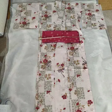 여성용 유카타 세트 유카타 오비 오비다메 빅 사이즈 anan