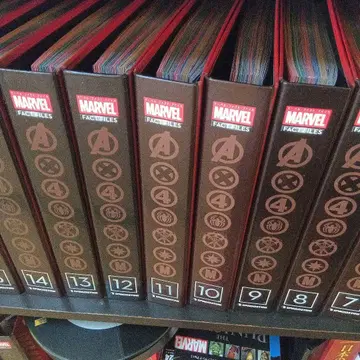 MARVEL FACT FILES 10.11.12권