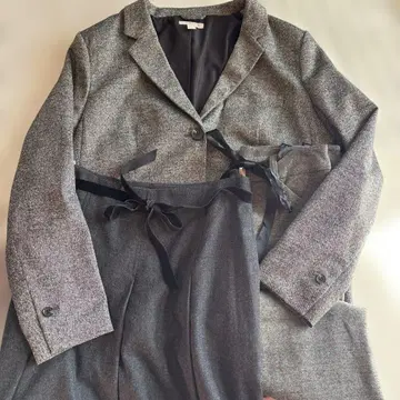 그레이 계열 정장 세트 (자켓 팬츠 스커트)