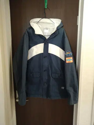 Dick Brewer Surf 서프 캔버스 후드 자켓 충전솜