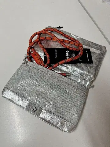 topologie 실버 숄더백 사코슈