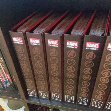 MARVEL FACT FILES 13.14.15권 세트