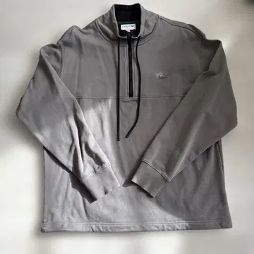 라코스테 트레이닝복 하프 지퍼 L 사이즈 그레이