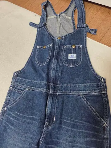 Lee 데님 오버롤 서스펜더 포함