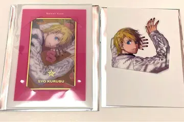 쿠루스 쇼 솔로 앨범 비쥬얼 클리어 스티커