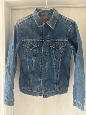 더블 웍스 데님 자켓 사이즈 38