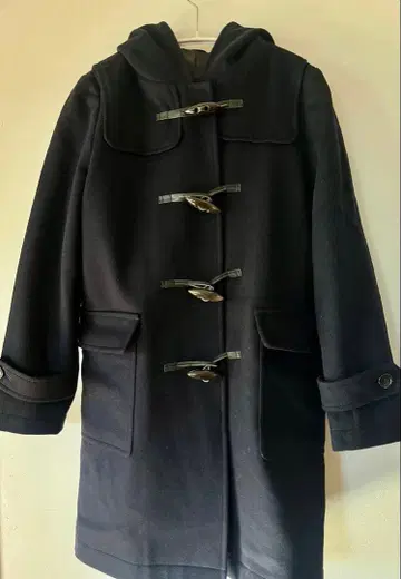 아나이 ANAYI 더플 코트 네이비 36