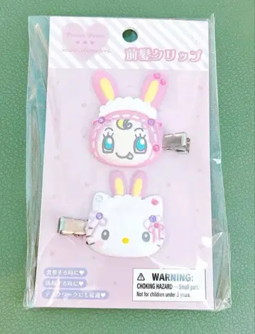 산리오 키티 x 메조 피아노 앞머리 클립