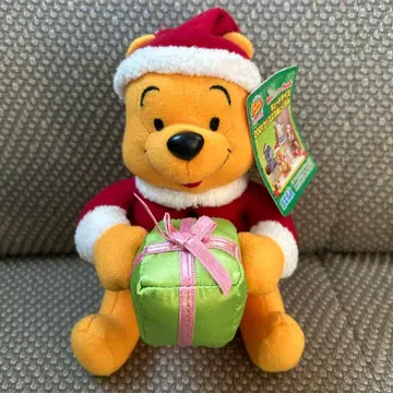 푸우 봉제 인형 크리스마스