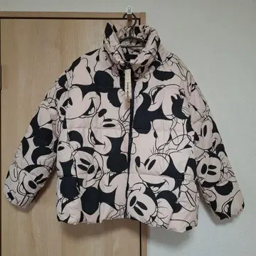 H&M 미니 마우스 프린트 다운 자켓 L 사이즈