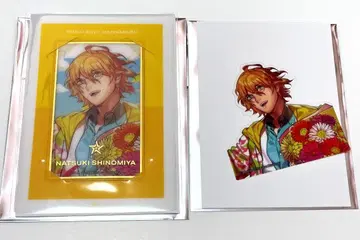 나츠키 솔로 앨범 비쥬얼 클리어 스티커