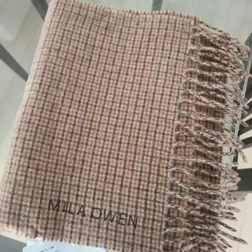 Nila Owen 체크 무늬 스톨 F