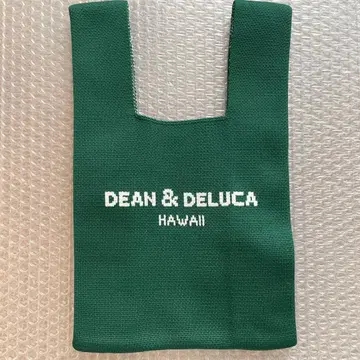 DEAN & DELUCA 니트 백 그린