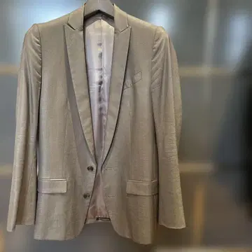 ato 아토 남성용 라이트 그레이 테일러드 자켓