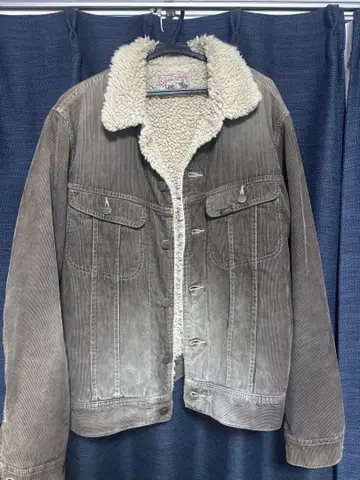 Lee storm Rider 보아 플리스 자켓 L 사이즈 브라운