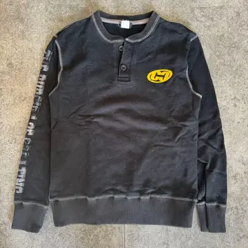 블랙 버튼 트레이닝복 카운터 컬처