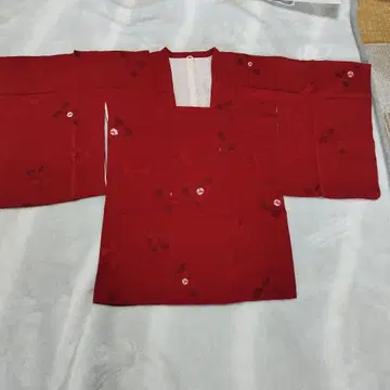 여성용 겉옷 기모노 아마도 미사용품 빨간색